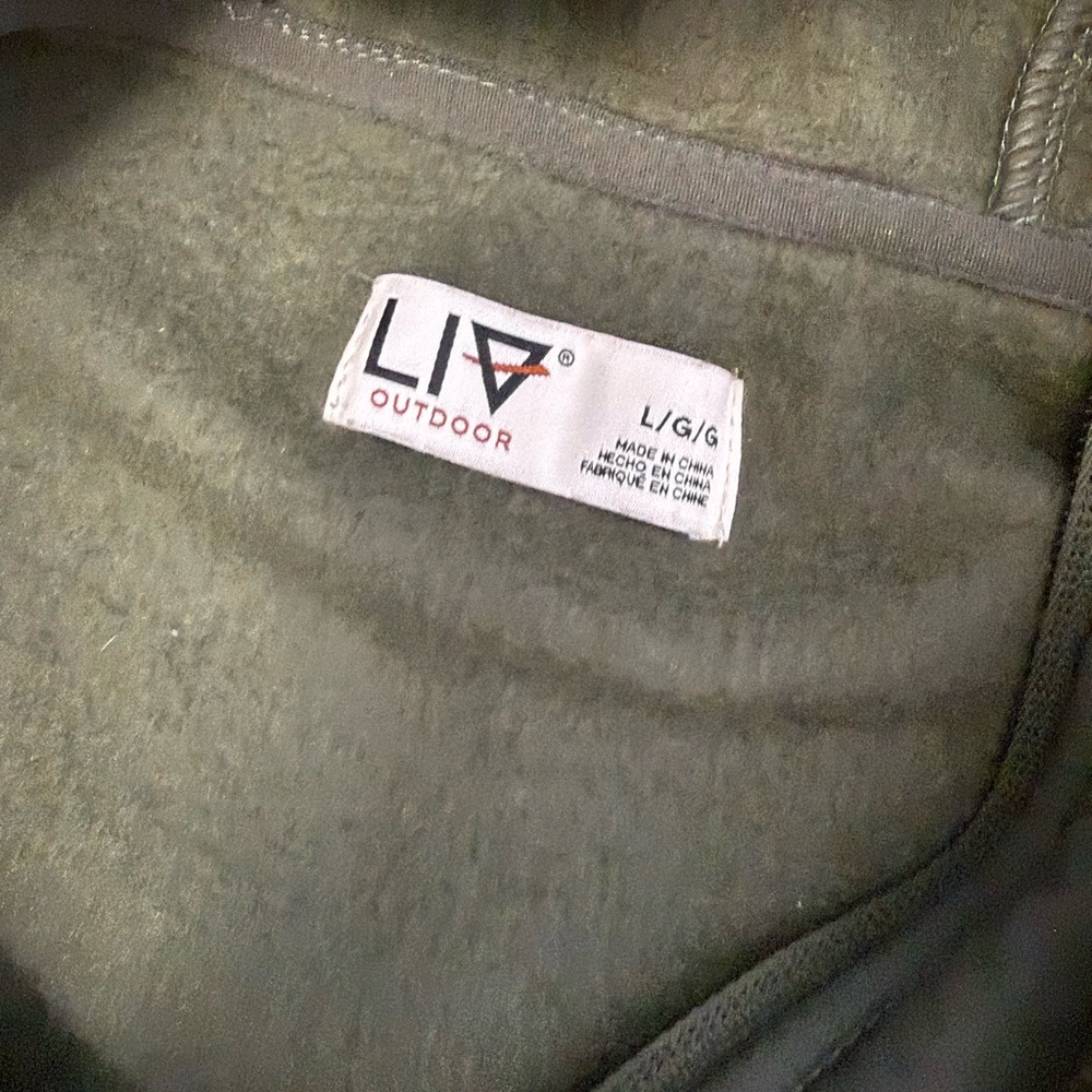 Liv Outdoor Men's Subzero Heavy Fleece Full Zip Hoody - Picture 8 of 9